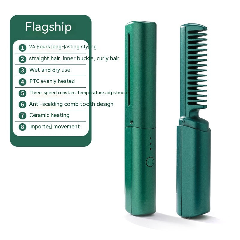 Hair Comb Straightener device