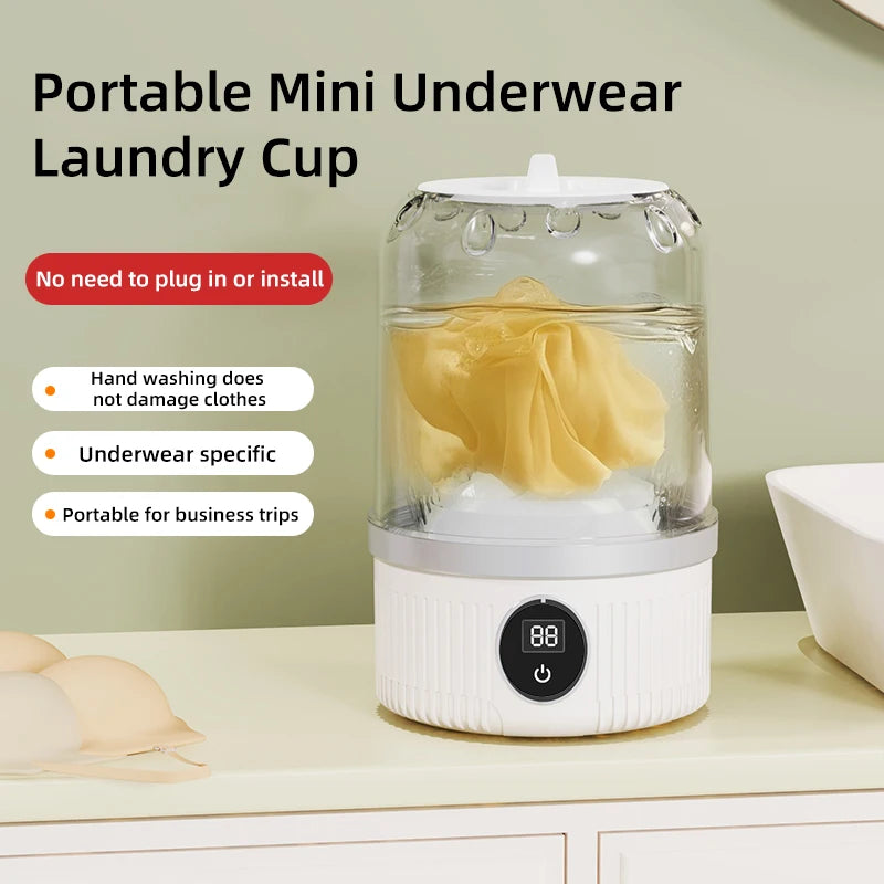 Mini Washing Machine Underwear Pet Laundry