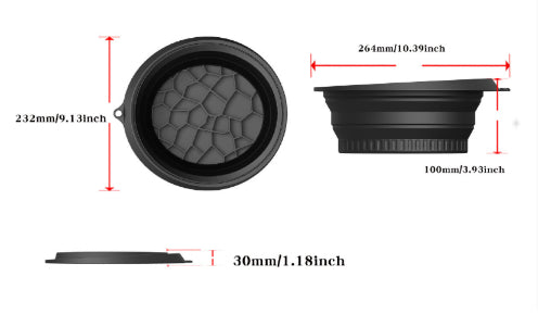 Ice Bowl Facial Silicone Basin