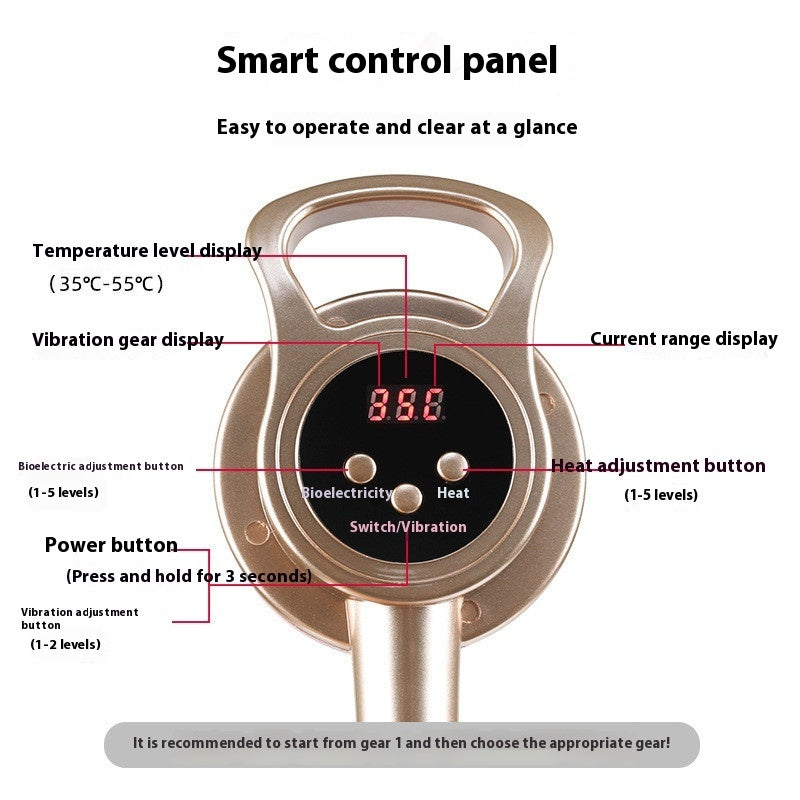 Meridian Brush Gold Brush Dredging Massage Hyperthermia Device Instrument
