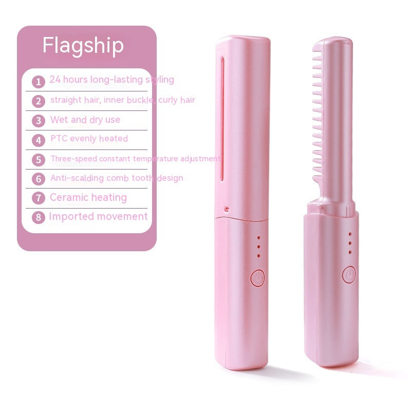 Hair Comb Straightener device